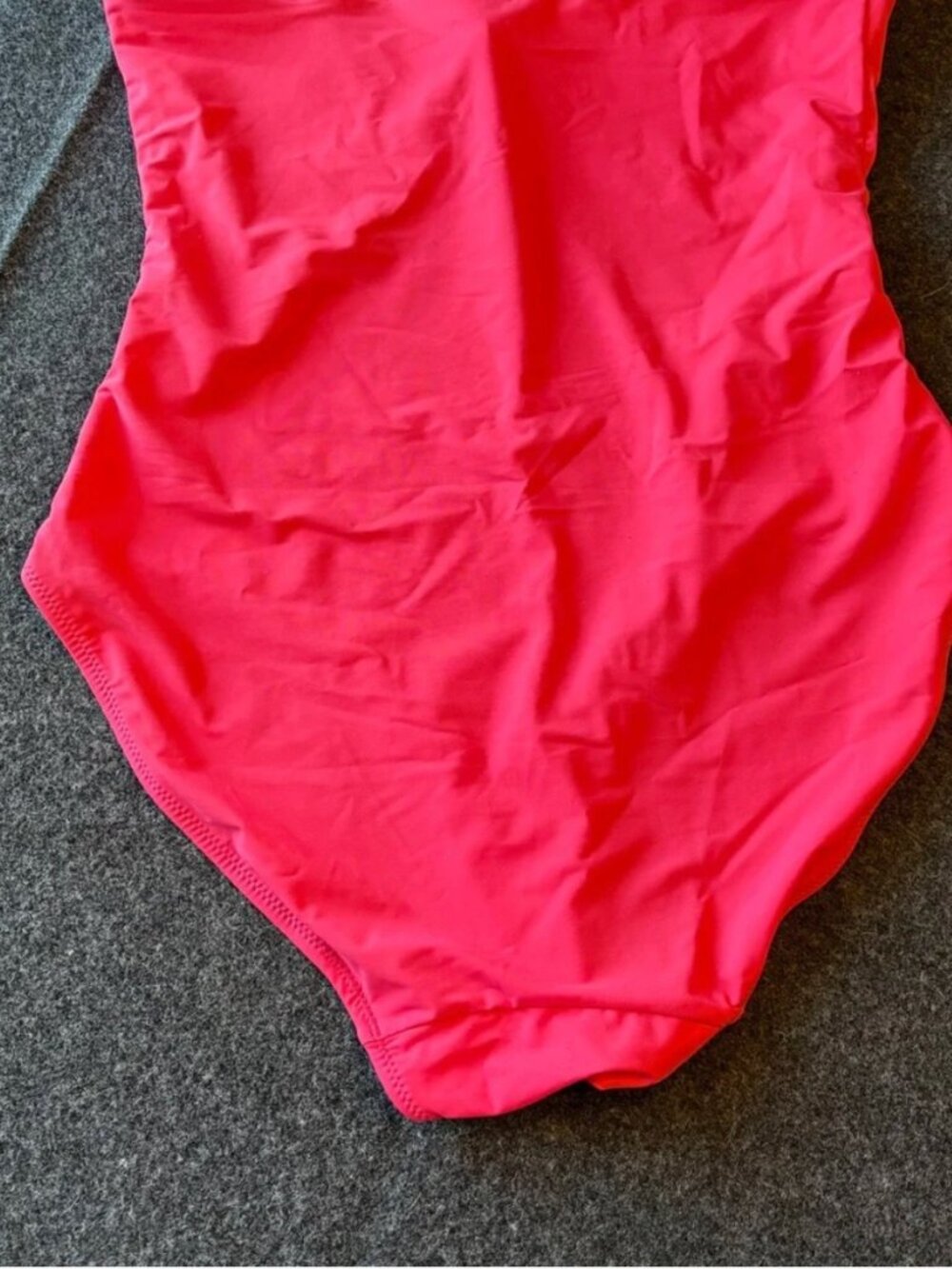 Popilush Shapewear Plunging V Slimming One-Piece Swimsuit Large Pink V-Neck - Picture 8 of 13